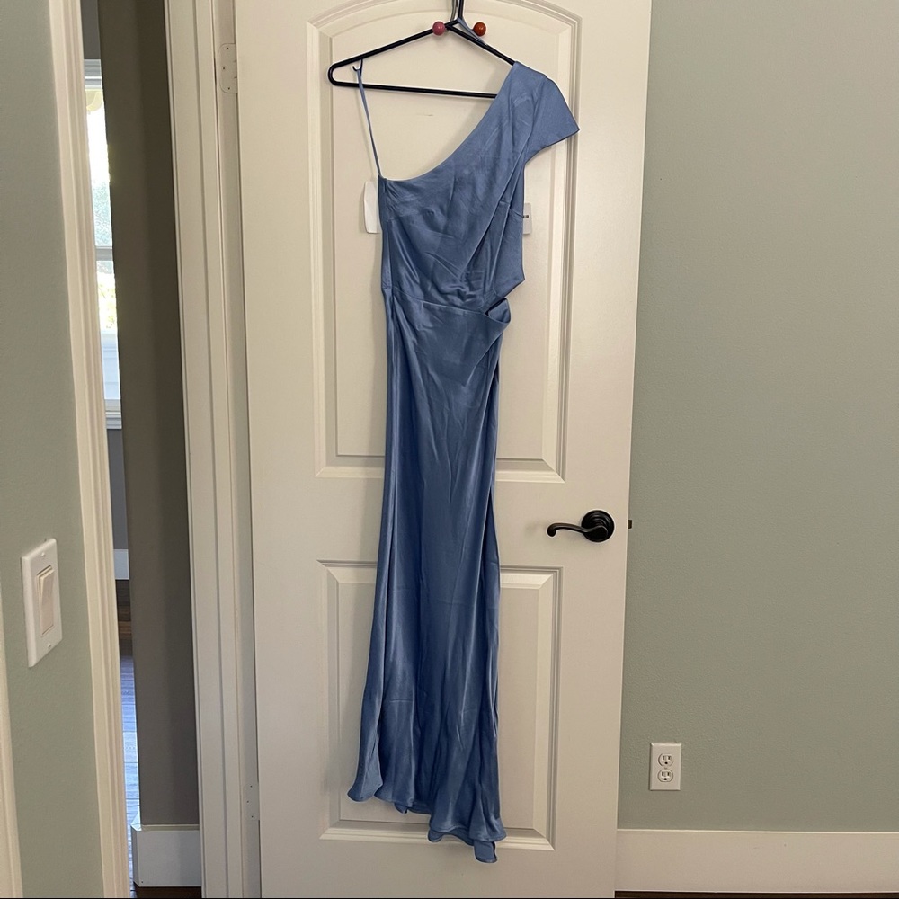 NWT bec and bridge Delphine cornflower dress-2 - Picture 3 of 7